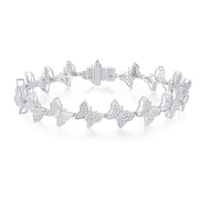 Cargar imagen en el visor de la galería, 10 Karat White Gold 0.96 Carat Diamonds Ladies Bracelet (7IN)-1225868-WG