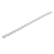 Cargar imagen en el visor de la galería, 10 Karat White Gold 0.96 Carat Diamonds Ladies Bracelet (7IN)-1225868-WG