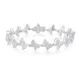 10 Karat White Gold 0.96 Carat Diamonds Ladies Bracelet (7IN)-1225868-WG