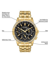 Load image into Gallery viewer, Citizen Ecodrive Calendrier BU2082-56E