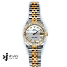 Load image into Gallery viewer, 31mm Preowned Rolex Datejust ‘87 MOP 1.50ctw Quick Set