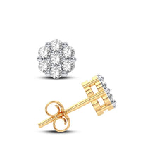 Load image into Gallery viewer, 10K 0.14CT Diamond Earring