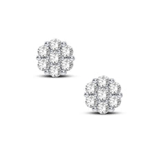 Load image into Gallery viewer, 10K 0.14CT Diamond Earring