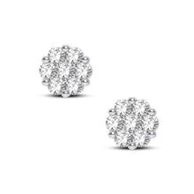 Cargar imagen en el visor de la galería, 10K 0.25CT Diamond Earring