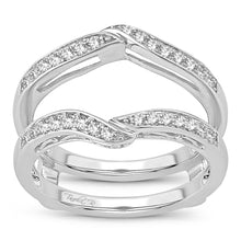 Cargar imagen en el visor de la galería, 14K  0.33CT  Diamond  RING GUARD