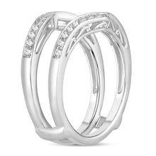 Cargar imagen en el visor de la galería, 14K  0.33CT  Diamond  RING GUARD