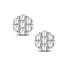 Cargar imagen en el visor de la galería, 10K 0.91CT Diamond Earring