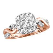 Load image into Gallery viewer, 14K 0.70CT Diamond RING