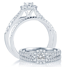 Load image into Gallery viewer, 14K 1.00CT Diamond BRIDAL RING