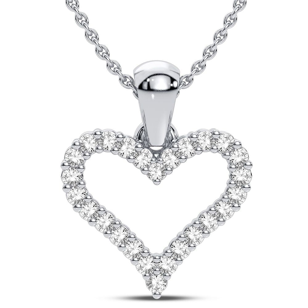 10K 0.16CT Diamond Pendant