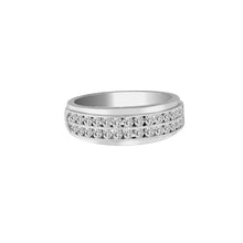 Load image into Gallery viewer, 14K 0.25CT Diamond MEN&#39;S BAND