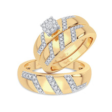 Cargar imagen en el visor de la galería, 14K 0.33CT Diamond Trio Set