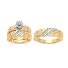 Load image into Gallery viewer, 14K 0.20CT Diamond Trio Set