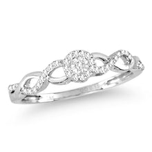 Load image into Gallery viewer, 14K   0.16CT  Diamond  RING