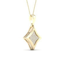 Cargar imagen en el visor de la galería, 10K 0.10CT Diamond Pendant