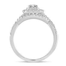 Cargar imagen en el visor de la galería, 14K 1.00CT Diamond BRIDAL RING