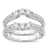 14K 1.00CT Diamond RING GUARD