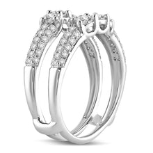 Cargar imagen en el visor de la galería, 14K 1.00CT Diamond RING GUARD