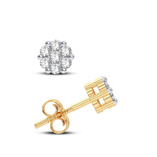 Load image into Gallery viewer, 10K 0.08CT Diamond Earring