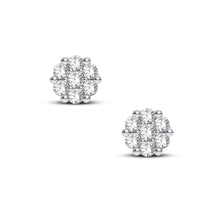 Cargar imagen en el visor de la galería, 10K 0.08CT Diamond Earring