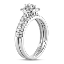 Cargar imagen en el visor de la galería, 14K 1.00CT Diamond BRIDAL RING