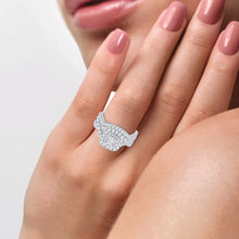 Cargar imagen en el visor de la galería, 14K 1.51ct Diamond Bridal Ring