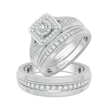 Cargar imagen en el visor de la galería, 14K 0.68CT Diamond TRIO SET