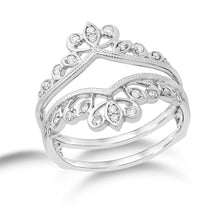 Cargar imagen en el visor de la galería, 14K 0.20CT Diamond RING GUARD