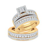 14K 2.83ct Diamond Trio Set