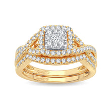 Cargar imagen en el visor de la galería, 14K 0.50ct Diamond Bridal Ring