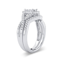 Cargar imagen en el visor de la galería, 14K 0.50ct Diamond Bridal Ring