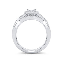 Load image into Gallery viewer, 14K 0.50ct Diamond Bridal Ring