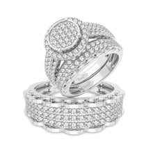 Load image into Gallery viewer, 14K 2.00CT Diamond Trio Set