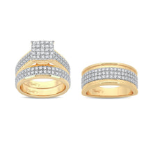 Cargar imagen en el visor de la galería, 14K 2.00CT Diamond Trio Set