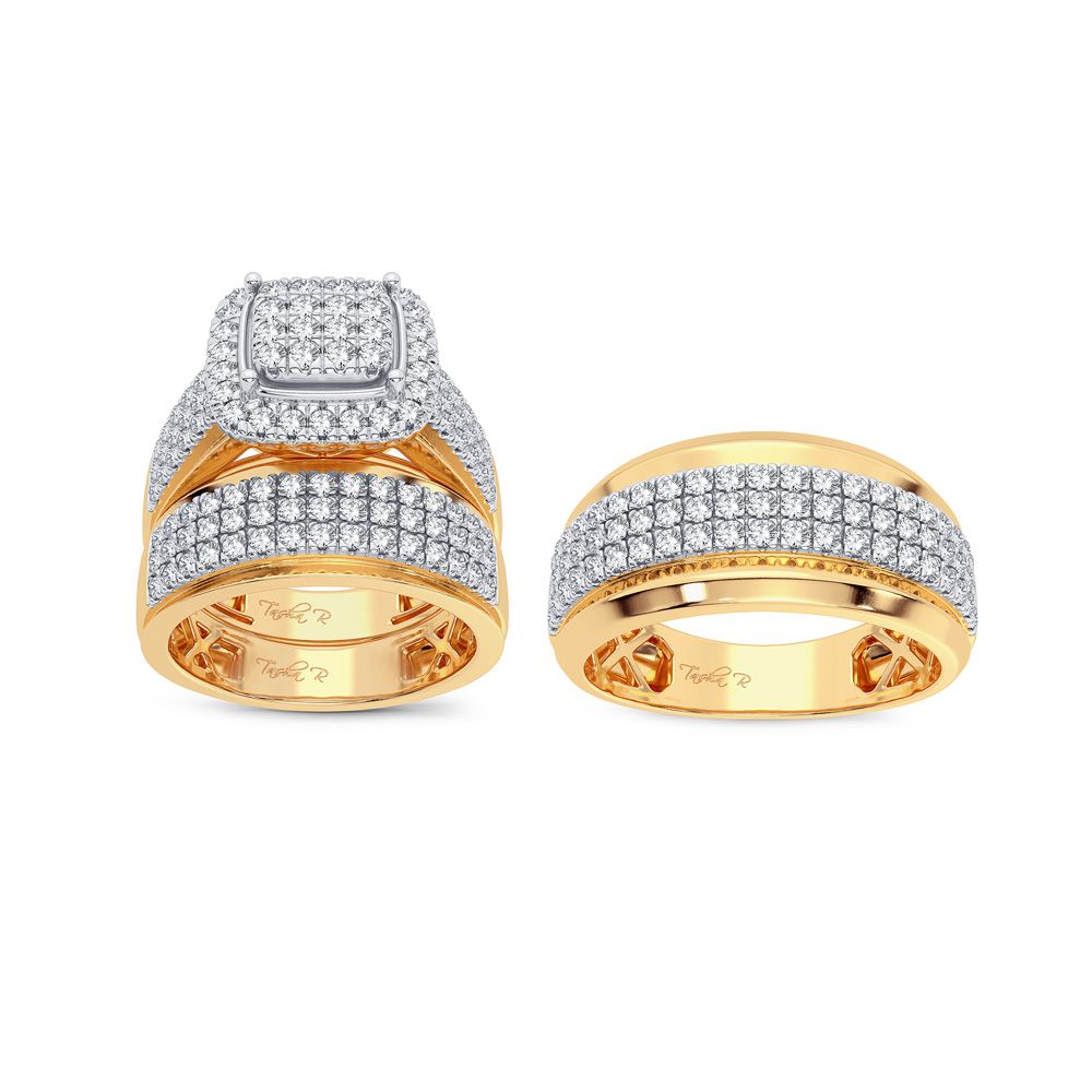 14K 2.00CT Diamond Trio Set