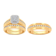 Cargar imagen en el visor de la galería, 14K 0.90ct Diamond Trio Set