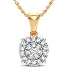 Load image into Gallery viewer, 10K 0.15CT DIAMOND PENDANT