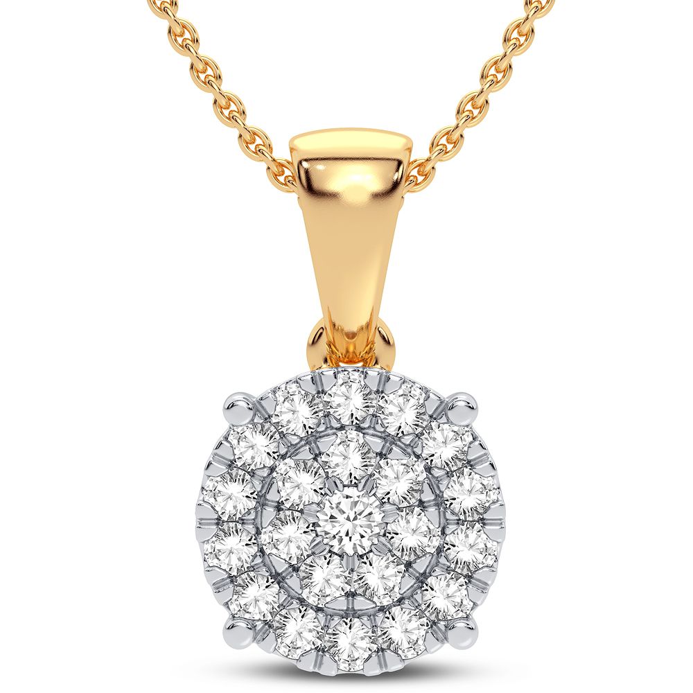 10K 0.25CT DIAMOND PENDANT