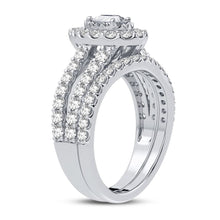 Cargar imagen en el visor de la galería, 14K 1.50CT DIAMOND BRIDAL RING