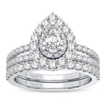 Cargar imagen en el visor de la galería, 14K 1.50CT DIAMOND BRIDAL RING