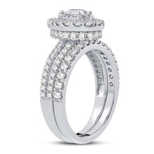 Cargar imagen en el visor de la galería, 14K 1.50CT DIAMOND BRIDAL RING