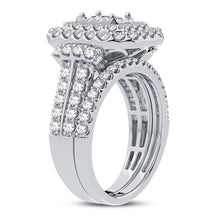 Cargar imagen en el visor de la galería, 14K 2.00CT DIAMOND BRIDAL RING