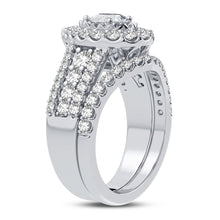 Cargar imagen en el visor de la galería, 14K 2.00CT DIAMOND BRIDAL RING