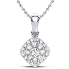 Cargar imagen en el visor de la galería, 10K 0.40CT DIAMOND PENDANT