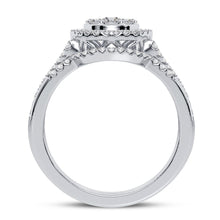 Cargar imagen en el visor de la galería, 10K 0.75CT DIAMOND BRIDAL RING