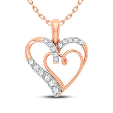 Load image into Gallery viewer, 10K 0.25CT DIAMOND PENDANT