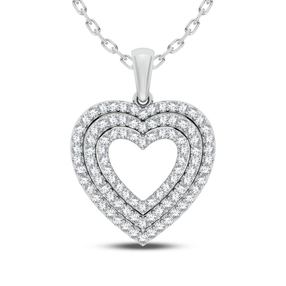 10K 0.50CT DIAMOND PENDANT