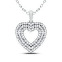 Load image into Gallery viewer, 10K 0.50CT DIAMOND PENDANT