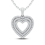 10K 0.50CT DIAMOND PENDANT