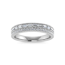 Load image into Gallery viewer, 14K White Gold Diamond 1/3 Ct.Tw. Fashion Bands